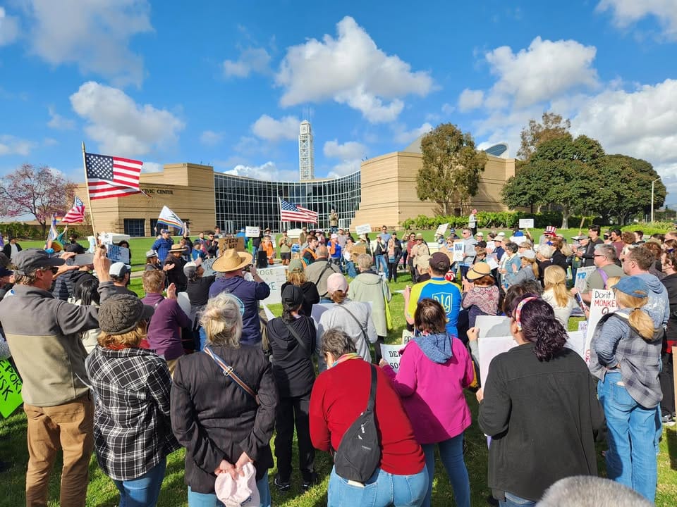 Every Sunday: Weekly Rally for Democracy In Irvine