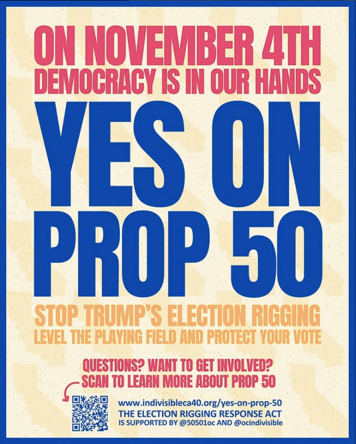 image saying yes on prop 50